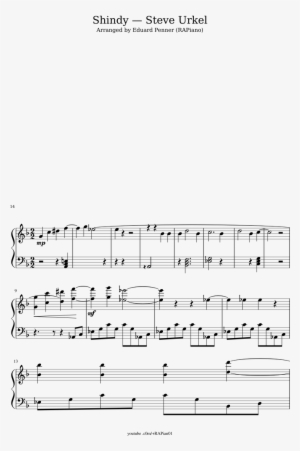 Shindy Steve Urkel Sheet Music Composed By Arranged - Bad Boy Piano Sheet Red Velvet