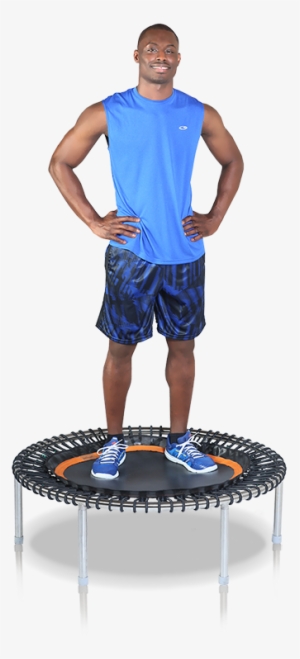 A Young Sportsman On A Bellicon® Trampoline - Human