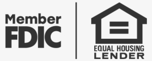 Fdic And Equal Housing Lender Logo - Black Equal Housing Lender