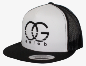 Og Seleb Trucker Hat White/black - Urban Classics 6006w Classic Trucker