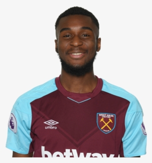 Moses Makasi - West Ham United Towel Claret/blue 150cm X 75cm