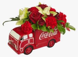 Coke Truck Cookie Jar Bouquet - Coca Cola Zero - 12 Pack, 12 Fl Oz Cans