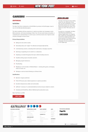 The New York Post - New York Post