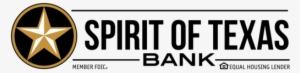 Thank You To Our 2018-2019 Underwriter - Spirit Of Texas Bancshares