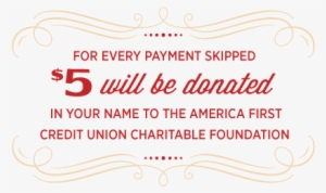 A Little Financial Relief - Payment