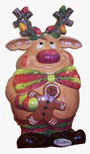 Reindeer Cookie Jar - Reindeer