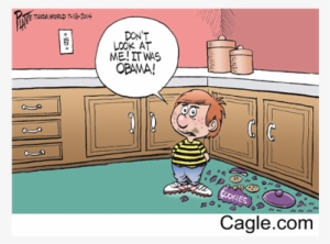Cookie Jar Incident Mom's Fault - Cartoon