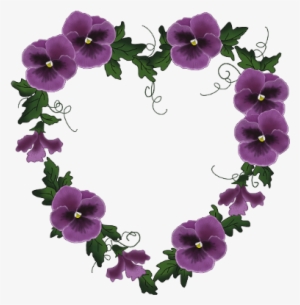 Valentine Day Png Materiale Grafico - Violet Flowers