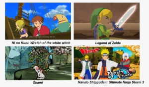 Games - Legend Of Zelda Naruto
