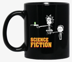 Science Fiction Rick And Morty Pulp Fiction Mugs - Rick And Morty Science Fiction