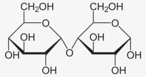 Cellobiose, Or Maltose Chemical Structure - Molecular Level Of Starch