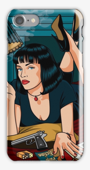 Pulp Fiction Iphone 7 Snap Case - Pop Art Pulp Fiction