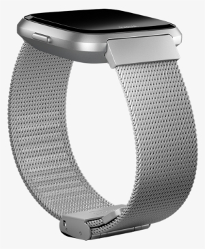 Stainless Steel Mesh - Fitbit Versa Metal Strap