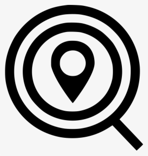 Search Find Gps Location Zoomin Magnifying Glass - Scalable Vector Graphics