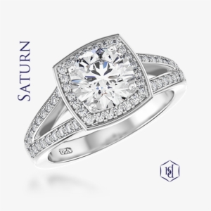 Round Brilliant Cut Platinum Cluster Diamond Band