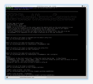 Scanner For Iis Short File Name Disclosure Vulnerability - Make A System
