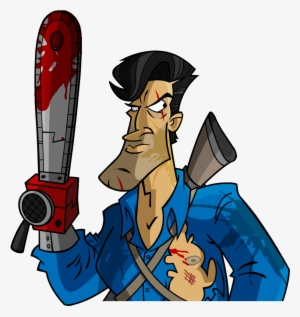 Ash Williams Cartoon