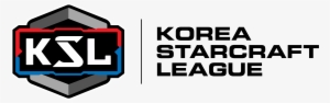 Sc League Korea Logo Horiz Black-2 - Korean Starcraft League