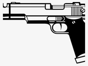 Pistol Clipart M1911 - Gun Clip Art Transparent