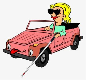 Cartoons Car Group Vector Royalty Free Library - Blind Car Cartoon