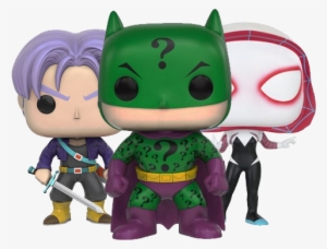 Monthly Funko Pop Club - Funko Pop Heroes Villains As Batman Riddler Action