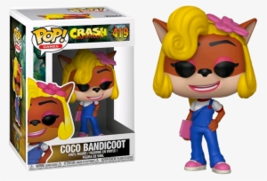 Crash Bandicoot Coco Bandicoot Funko Pop - Funko Pop Crash Bandicoot Coco