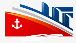 Logo Cruise Ship Boat Sea - Legend Logistic