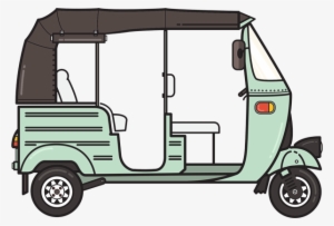 Tuk Tuk Png Order Online - Drawing Of A Tuk Tuk