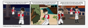 Australia's Discovery - Cartoon