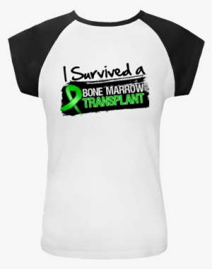 I Survived A Bone Marrow Transplant Cap Sleeve T-shirts - Cancer Shirts Ewing Sarcoma