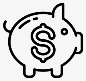 Piggy Bank Vector - Vector Icon Free Piggy Bank Png