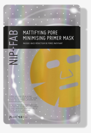 Mattifying Pore Minimising Primer Sheet Mask - Nip+fab Make Up Ultra-illuminating Dewy Primer Mask