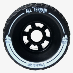 13401 Single Front Black 708 Kb - Mbs All Terrain Wheel