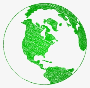 Big Image - World Map Clip Art Black And White