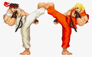 Iniciamos La Saga Con El Street Fighter Original , - Street Fighter Ryu Ken Png