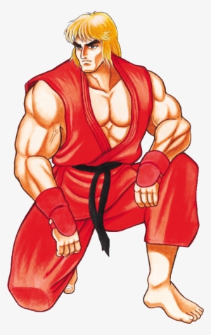 Ken Masters As Seen In Street Fighter 2 - Street Fighter Ii Character Art