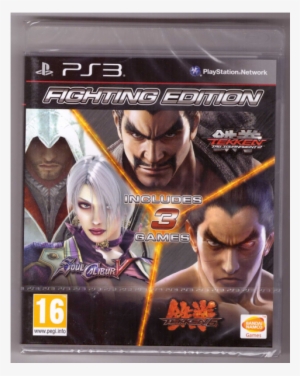 Tekken Tag Tournament 2 Soul Calibur V Tekken 6 [playstation - Fighting Edition - Ps3