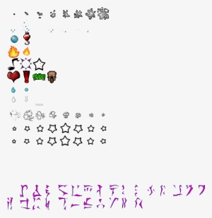 Gi1zsyi - Minecraft Default Particles Png