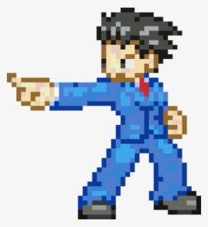 Test - Phoenix Wright Pixel Art