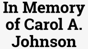Sponsors Carol-johnson - Kolosa Krysha Market