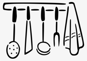 Vector Illustration Of Kitchen Kitchenware Cooking - Kochen Clipart