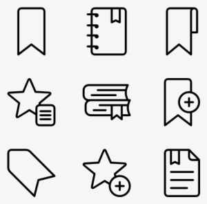 Bookmarks & Tags - Scout Icons