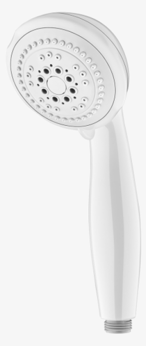 6-setting Handheld Showerhead - Handheld Shower Head White