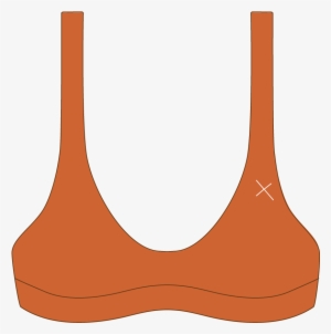 Burnt Orange Yogi Top - Brassiere