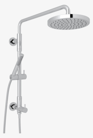 Spa Shower - Rohl L0095kit1stn Bossini Shower System Satin Nickel