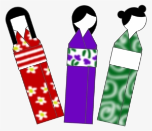 Japanese Doll Bookmarks - Printable Japan Paper Dolls
