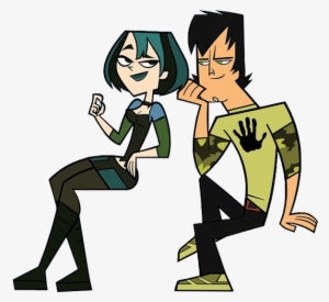 Gwent Love Story Cutouts - Total Drama Island Trent