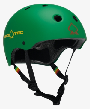 Rubber Rasta Green - Helmet Skate