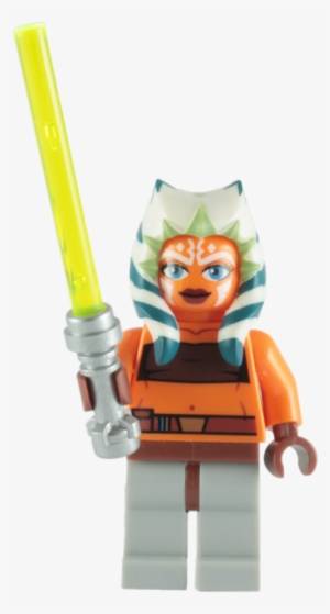 Personajes - Lego Star Wars: Ahsoka Minifigure With Green Lightsaber