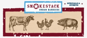 Smokestack Urban Barbeque - Pluck Me? Pluck You! Rectangle Magnet